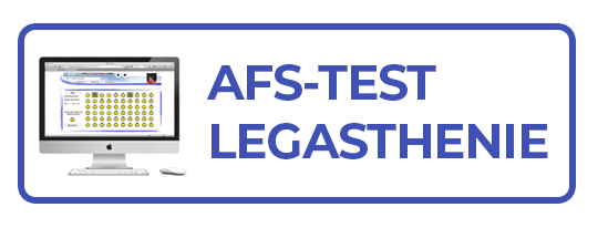 Jana Nielebock testet mit dem AFS-Test auf Legasthenie und Lese-Rechtschreibschwäche (LRS)